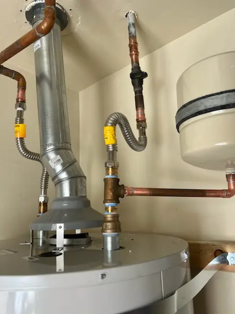 Water heater installation and plumbing repair in Hastings Green